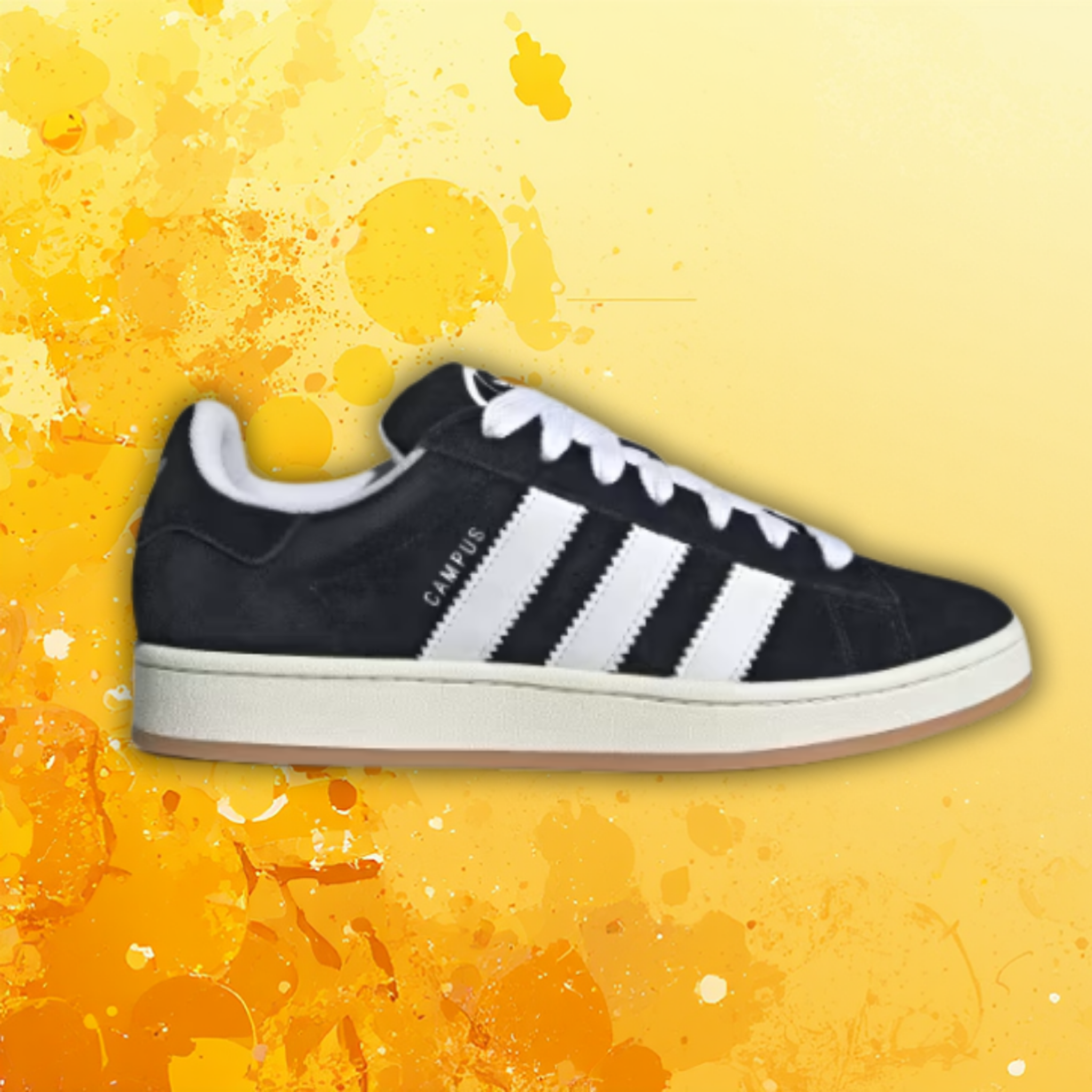 Adidas Campus Negro/ Blanco