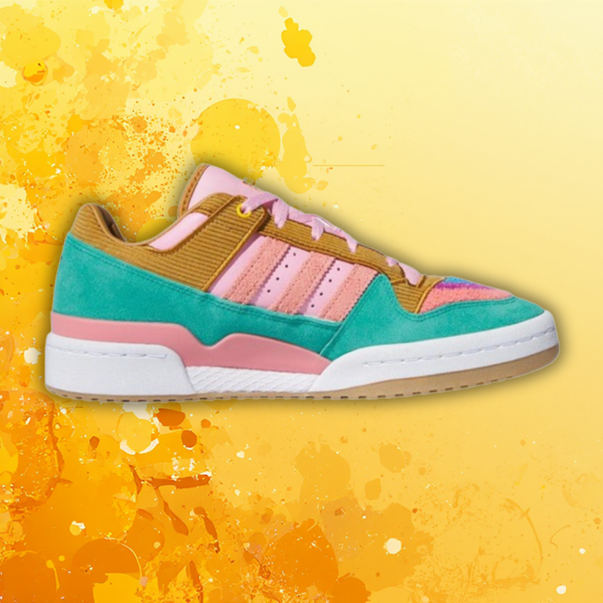 The Simpsons x Adidas Forum Low Living Room