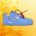 Nike Air Force 1 Low Off-White MCA University Blue
