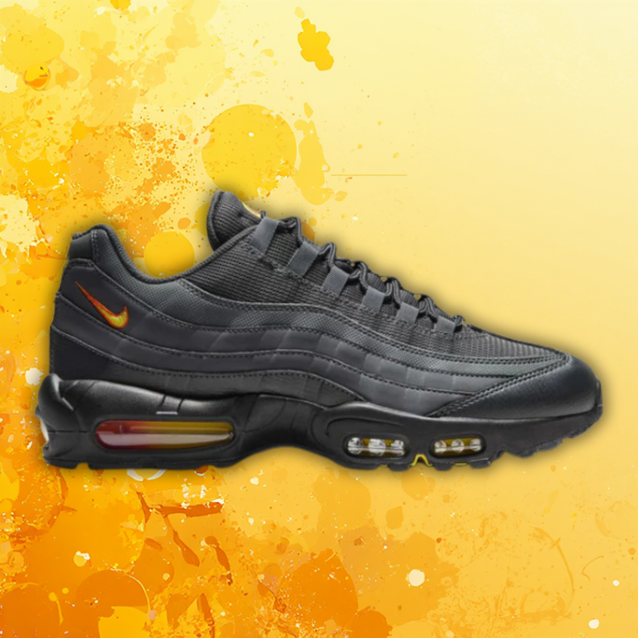Nike Air Max 95 – Anthracite / Safety Orange