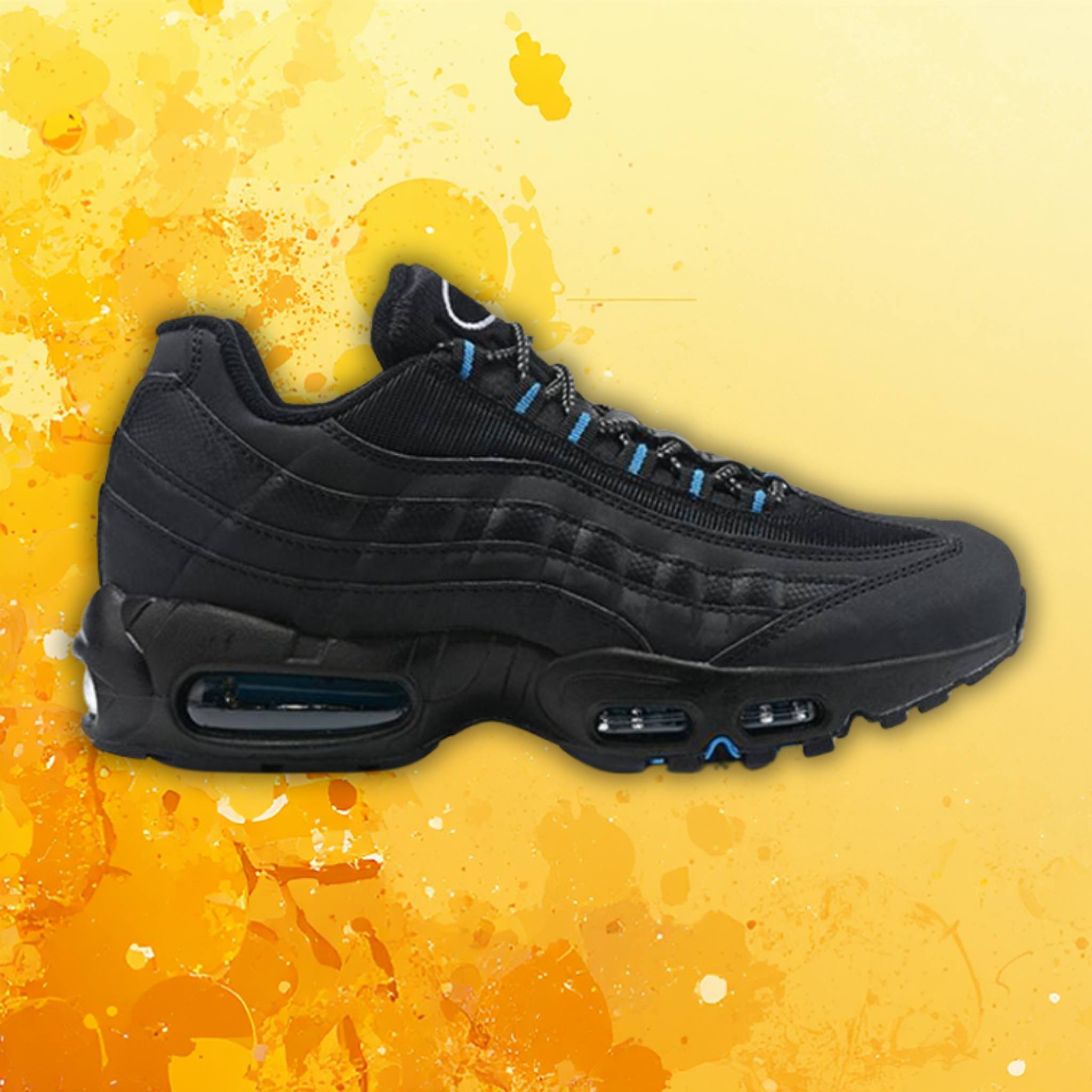 Nike Air Max 95 – Negro / Azul