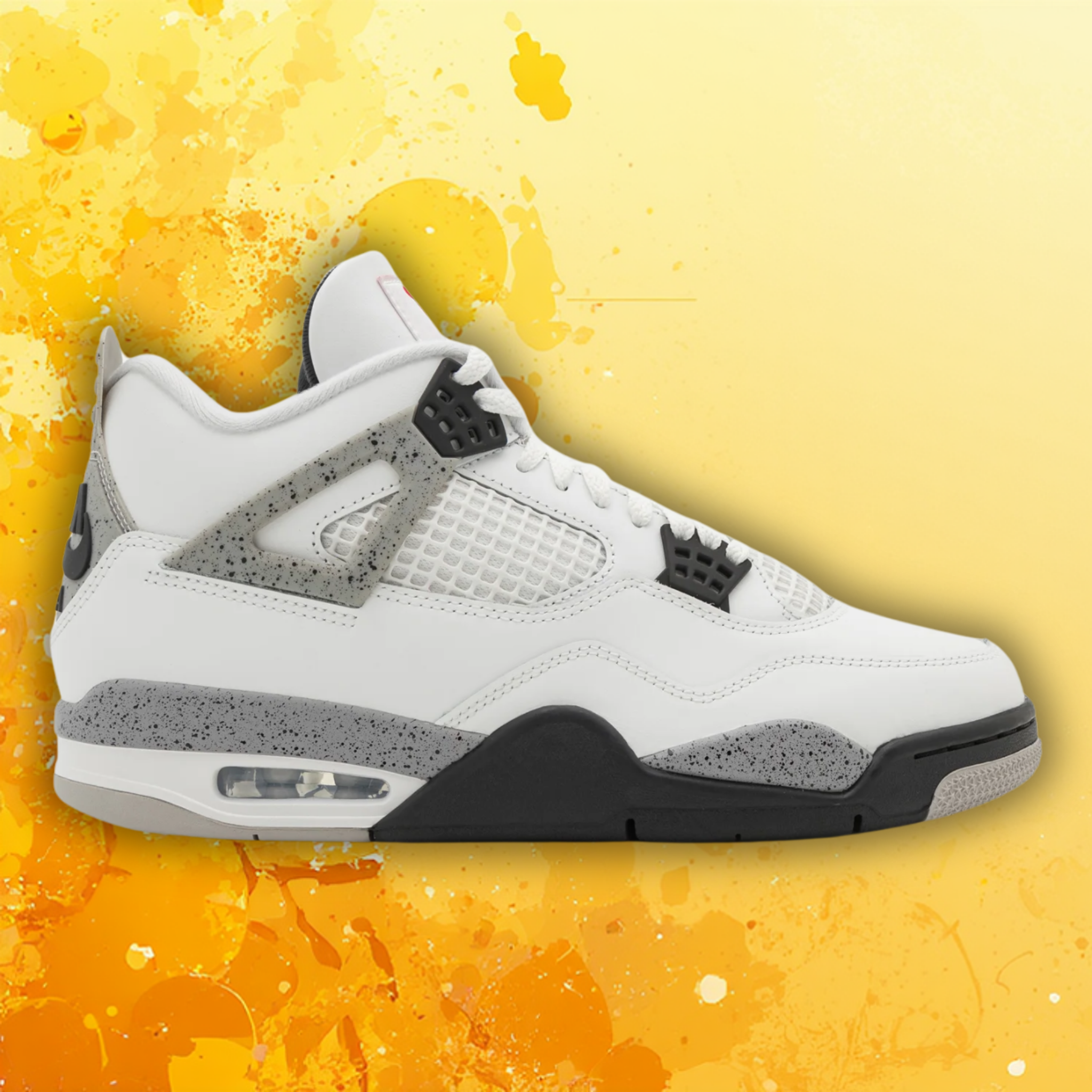 Air Jordan 4 Retro White Cement