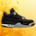 Air Jordan 4 Retro SE Black Canvas