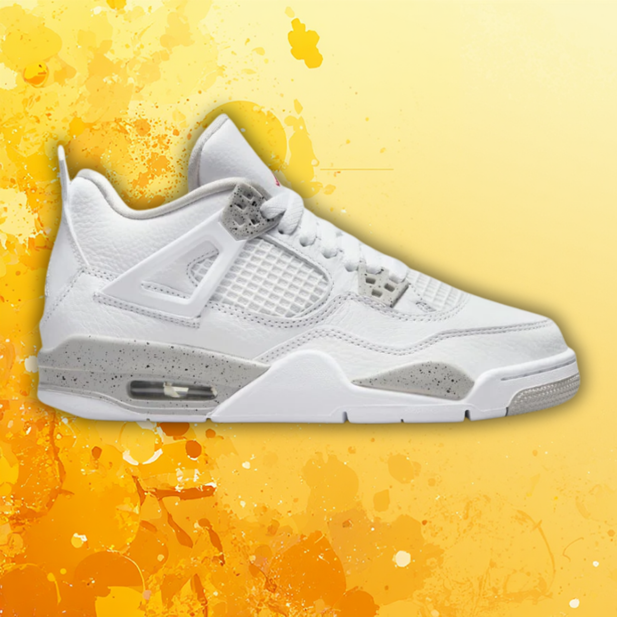 Air Jordan 4 Retro White Oreo