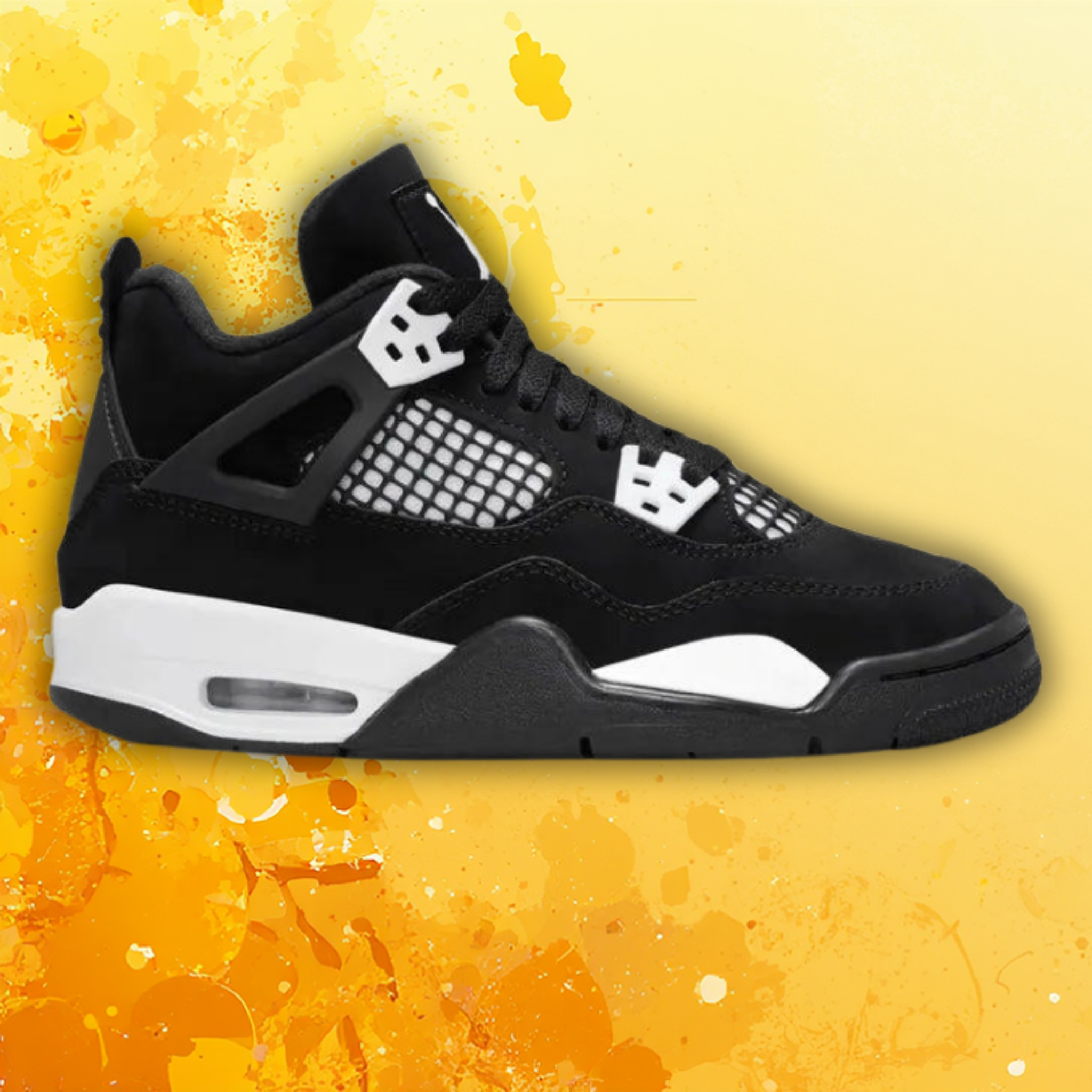 Air Jordan 4 Retro White Thunder