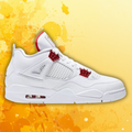 Air Jordan 4 Retro Metallic Red