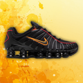 Nike Shox TL – Negro / Magma Orange
