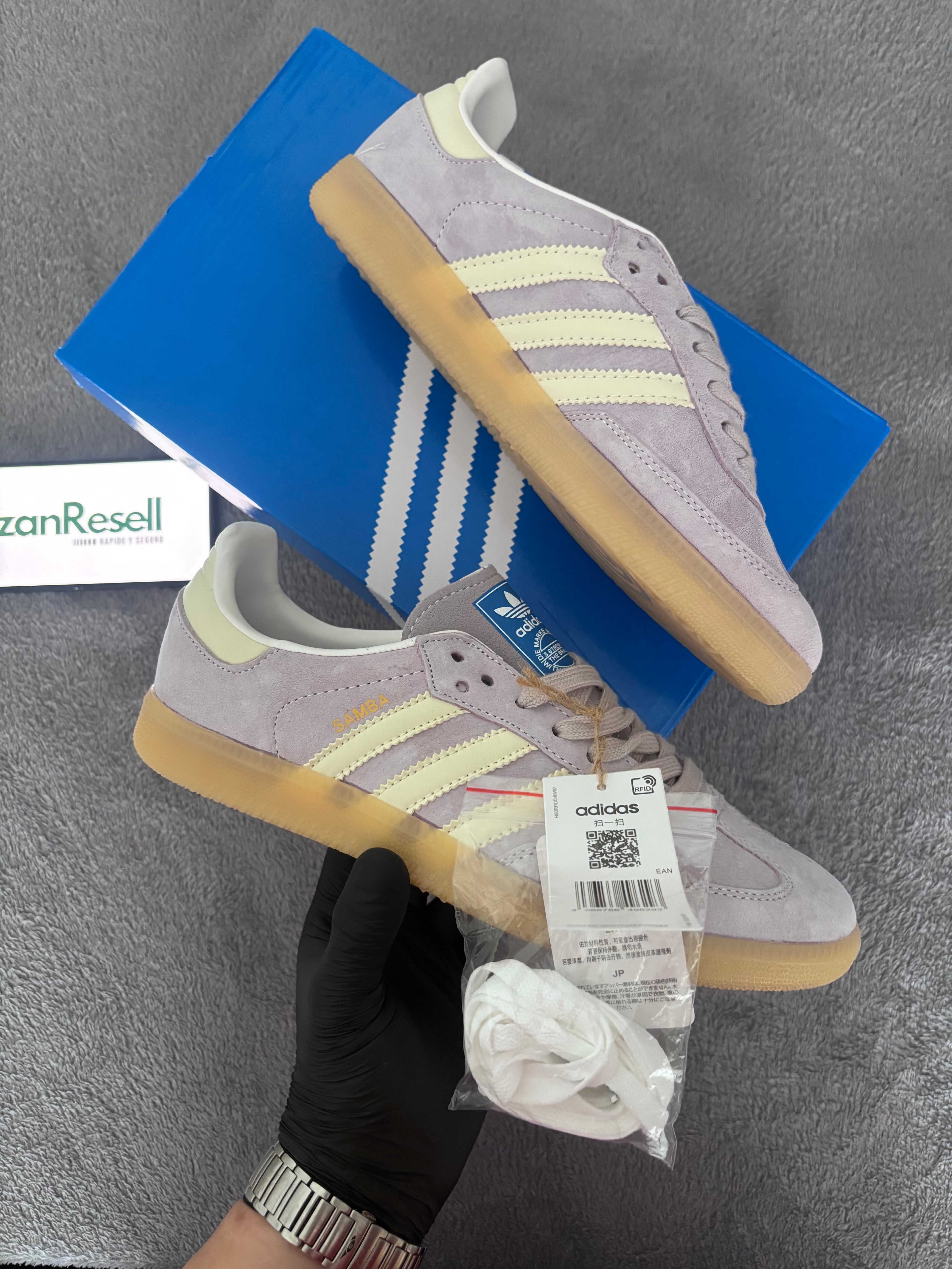 Adidas Samba OG – Silver Dawn